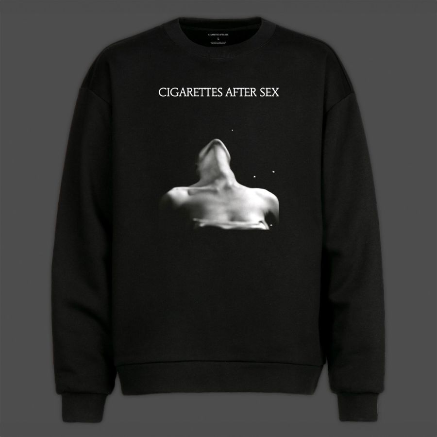 I. Cover Black Crewneck Sweatshirt